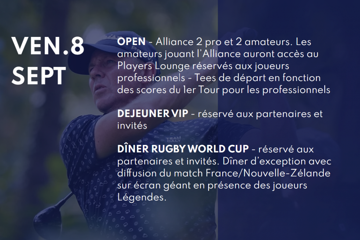 WCM Legends Open de France hosted by Jean Van de Velde 2023 
